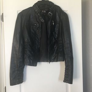 Guess Faux Leather Jacket